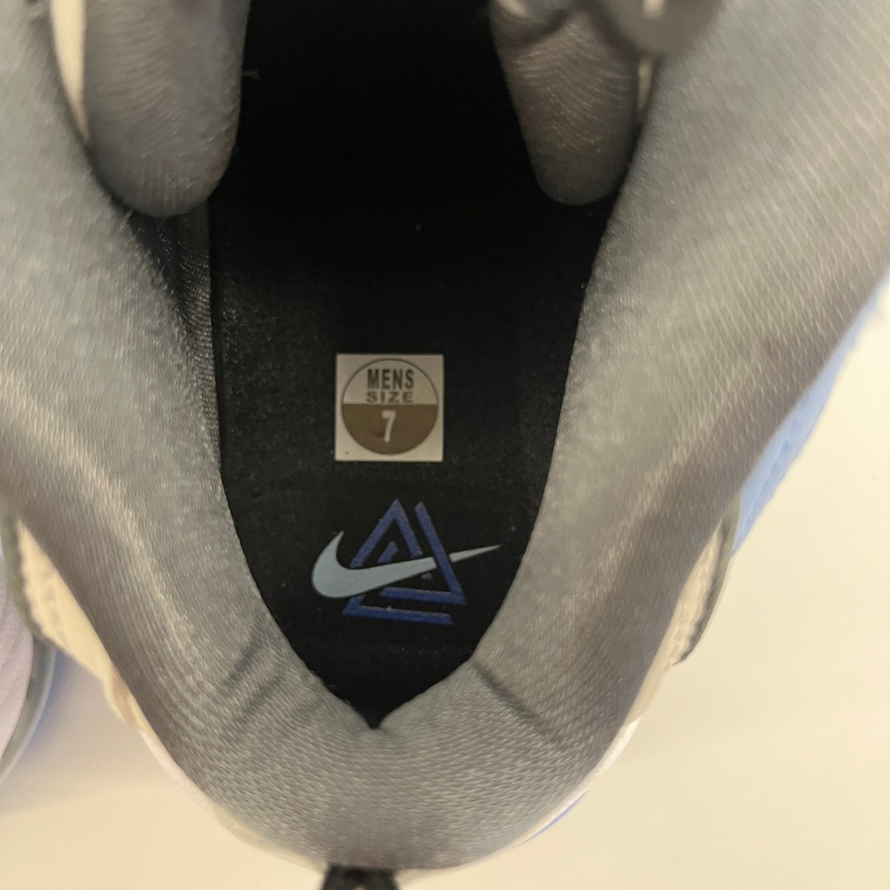 Nike Air Penny 1 University Blue White‎ Basketball Sneakers Size 7 DM9132-100 - Picture 11 of 12